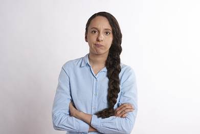 Frustrated, Annoyed, Person, Woman