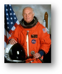 John Herschel Glenn Jr, American